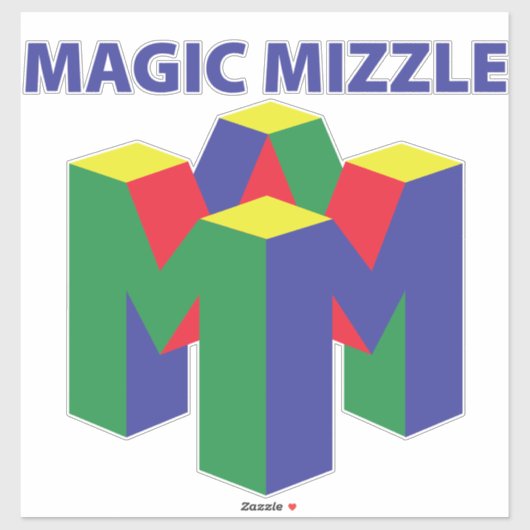 STICKER MAGIE MIZZLE (Feuille)