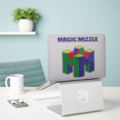 STICKER MAGIE MIZZLE (Ordinateur portable sur le bureau)