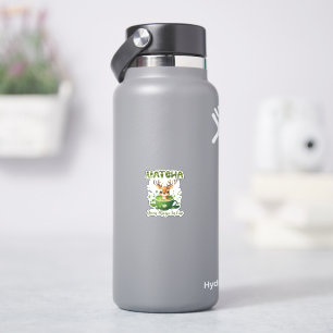 Sticker Magie Verte En Coupe Matcha