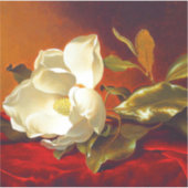 Sticker Magnolia sur Red Velvet Martin Johnson Heade (Devant)