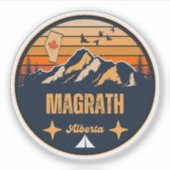 Sticker Magrath (Alberta) (Devant)