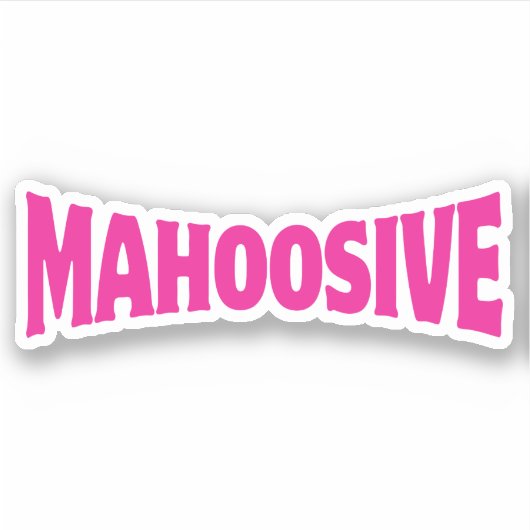 STICKER MAHOOSIQUE (Devant)