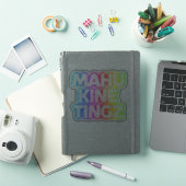 Sticker Mahu kine tingz2 (Couverture iPad)