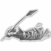 Sticker Main de rédaction (Devant)