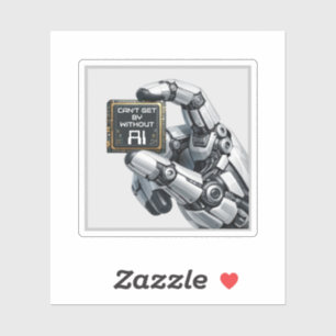 Sticker Main de Robot