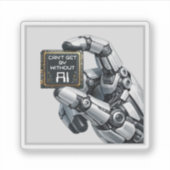 Sticker Main de Robot (Devant)