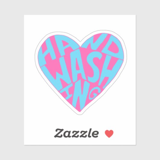 Sticker Main de Washington (Feuille)