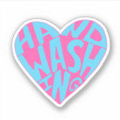 Sticker Main de Washington (Devant)