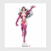 Sticker Main Star Sapphire levée (Feuille)