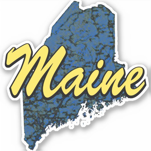 Sticker Maine (Devant)