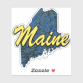 Sticker Maine (Feuille)