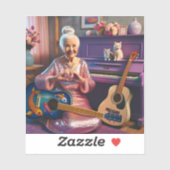 Sticker Mains du coeur (Feuille)