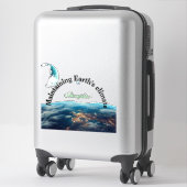 Sticker maintenir le climat de la Terre (Sur valise)