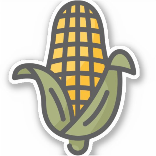 Sticker maïs (Devant)