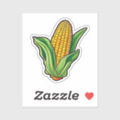 Sticker Maïs de dessin (Feuille)