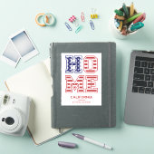 Sticker Maison de Californie (Couverture iPad)