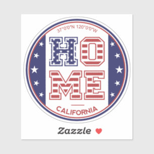 Sticker Maison de Californie