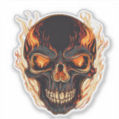 Sticker Maison de feu (Devant)