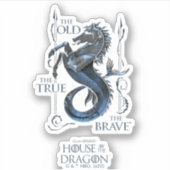 Sticker MAISON DU DRAGON | Maison Velaryon Sigil (Devant)