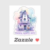 Sticker Maison Whimsical Haunted (Feuille)