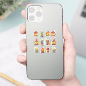 Sticker Maisons Fantaisistes (Téléphone)