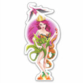 Sticker Majestic Dragon Princess Queen Flying Stic (Devant)