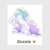 Sticker Majestic la licorne (Feuille)