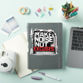 Sticker Make Noise, Not Excuses – Urban Style (Couverture iPad)