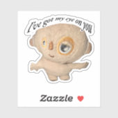 Sticker Makka Pakka J'ai mon oeil sur toi (Feuille)