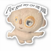 Sticker Makka Pakka J'ai mon oeil sur toi (Devant)