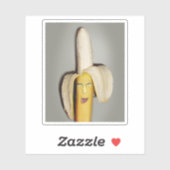 Sticker Mal de tête à se fendre la banane (Feuille)