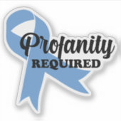 Sticker Maladie de Graves Spoonie, Maladie de l'Adoucie (Devant)