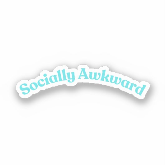 Sticker Maladroit social (Recto)