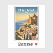Sticker Malaga (Feuille)