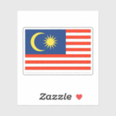 Sticker Malaisie (Feuille)