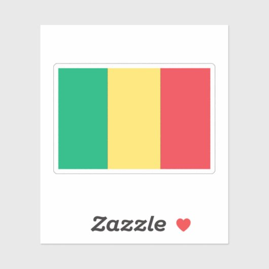 Sticker Mali (Feuille)