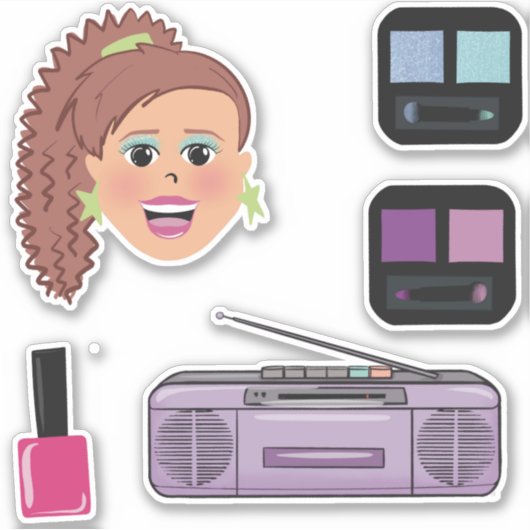 Sticker Mallrat (Devant)