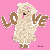 Sticker Maltipoo Love