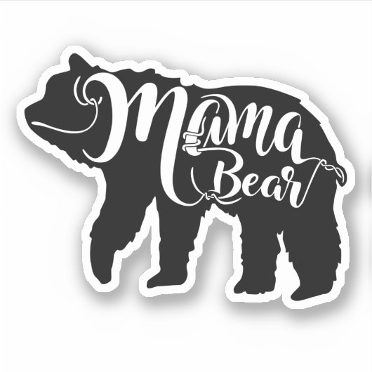 Sticker Mama Bear (Devant)