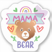 Sticker Mama Bear Cosy #6 (Devant)