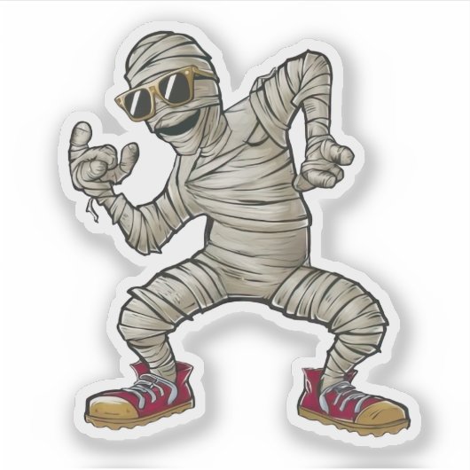 Sticker Maman dansante (Devant)