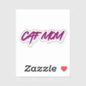 Sticker Maman de chat (Feuille)