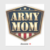 Sticker MAMAN de l'Armée, (Feuille)