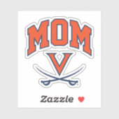 Sticker Maman des Cavaliers de la Virginie (Feuille)