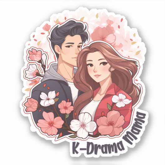 Sticker Maman du K-Drama (Devant)