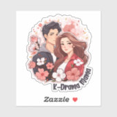Sticker Maman du K-Drama (Feuille)