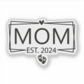 Sticker Maman est. 2024 (Devant)