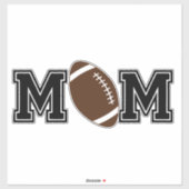 Sticker Maman foot (Feuille)