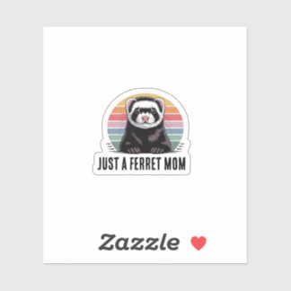 Sticker Maman furet