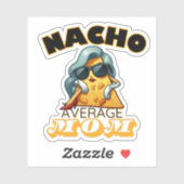 Sticker maman moyenne Nacho (Feuille)